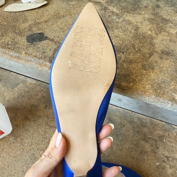 Steve Madden Blue Embellished Women's Mules - Picture 3 of 4